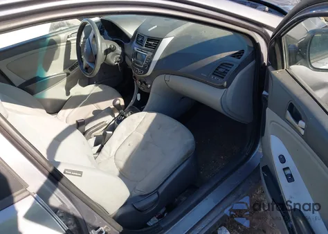 2015 Hyundai Accent Gls from USA, damaged, VIN KMHCT4AEXFU816667